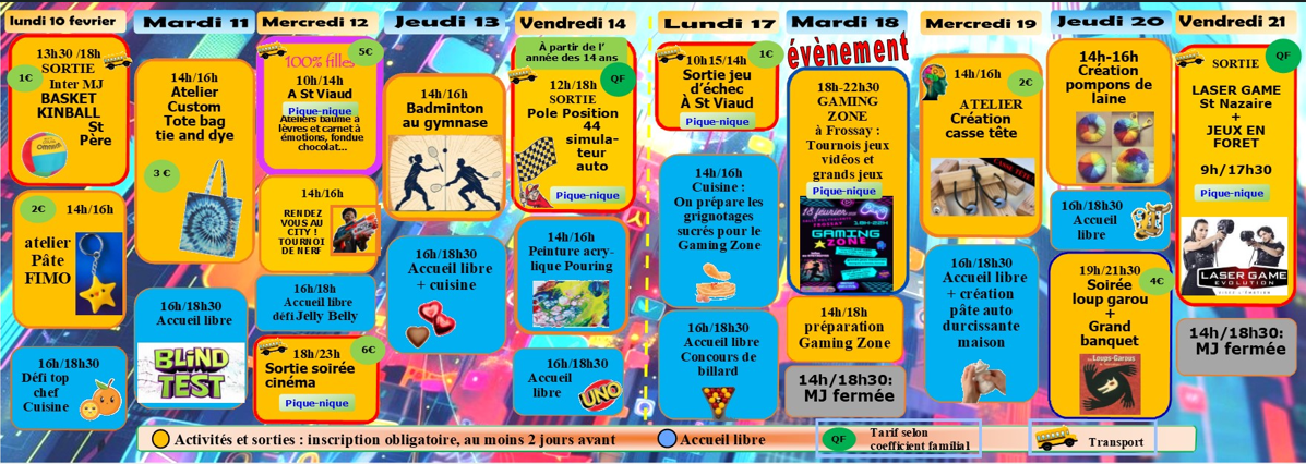 programme hiver 2025